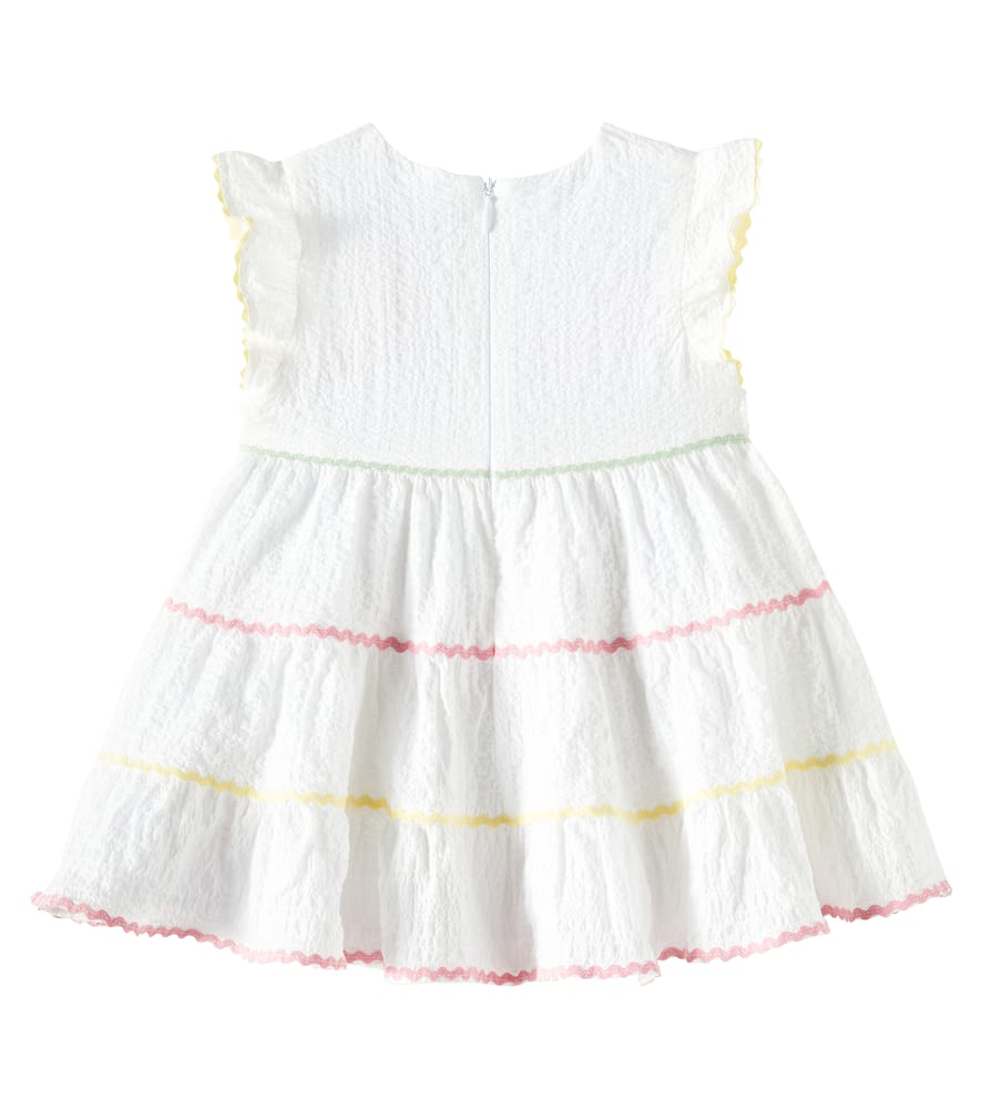 PATACHOU BABY RUFFLED COTTON DRESS