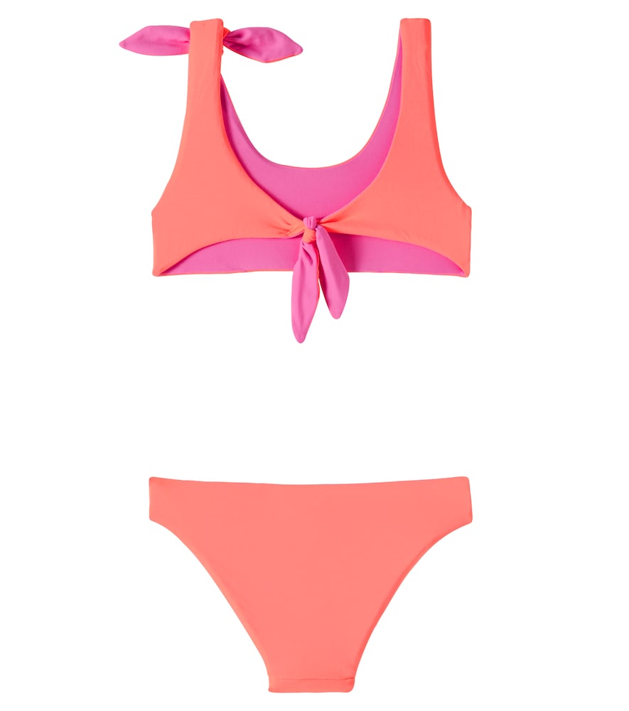  Il Gufo Il Gufo Bow-detail Bikini 