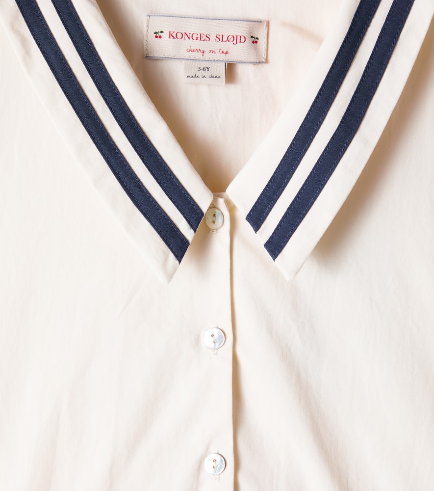Konges Slojd Allie Cotton Dress In White
