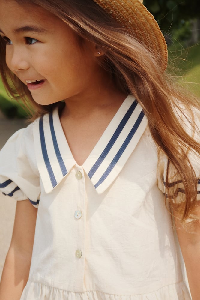 Konges Slojd Allie Cotton Dress In White