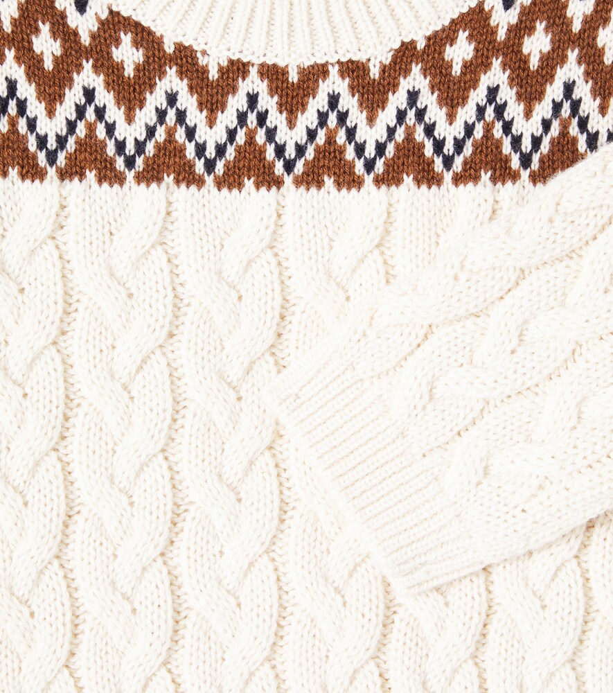 Bonpoint Bonpoint Baby Pullover Joshua Aus Wolle Und Baumwolle 