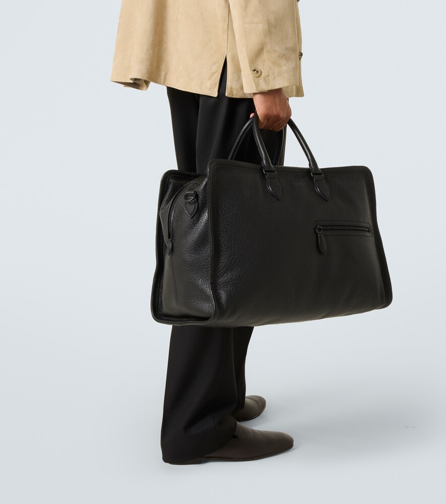 Overnight Leather Duffel Bag