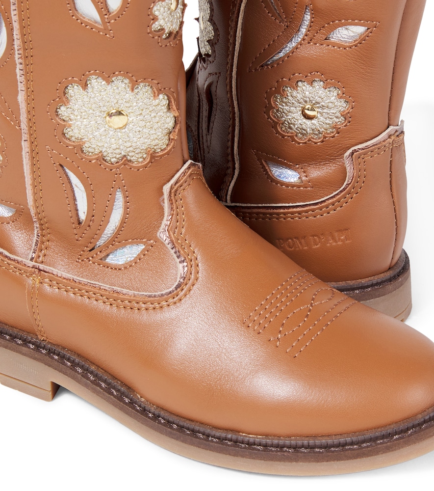  Pom D'api Pom D'api Botas Sister Wendy Flo De Piel 