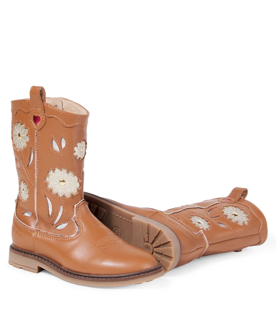  Pom D'api Pom D'api Botas Sister Wendy Flo De Piel 