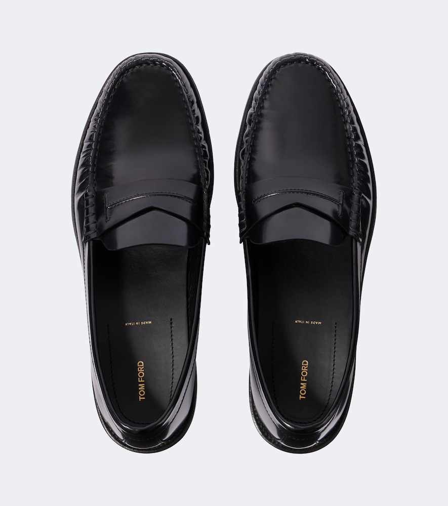 Leather Penny Loafers
