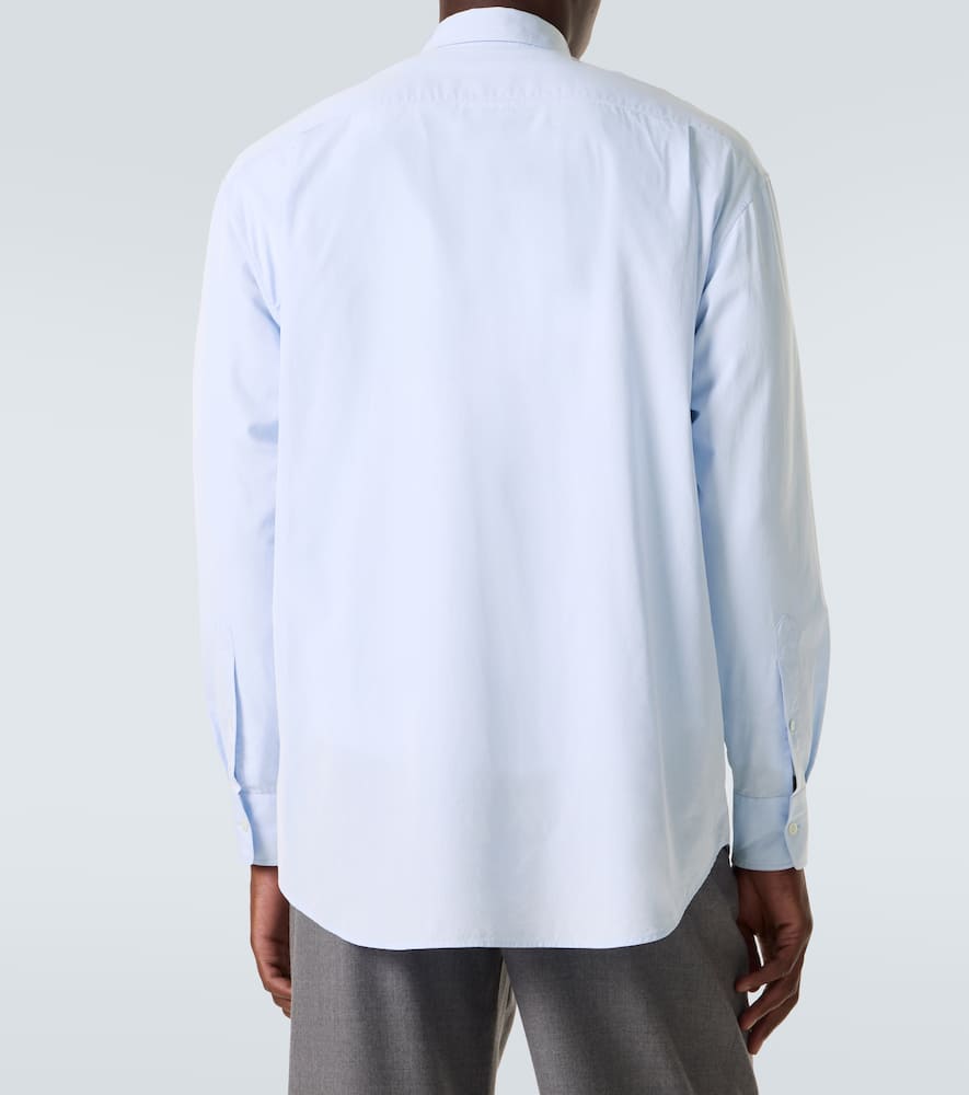 The Row Granada Chambray Shirt In Blue