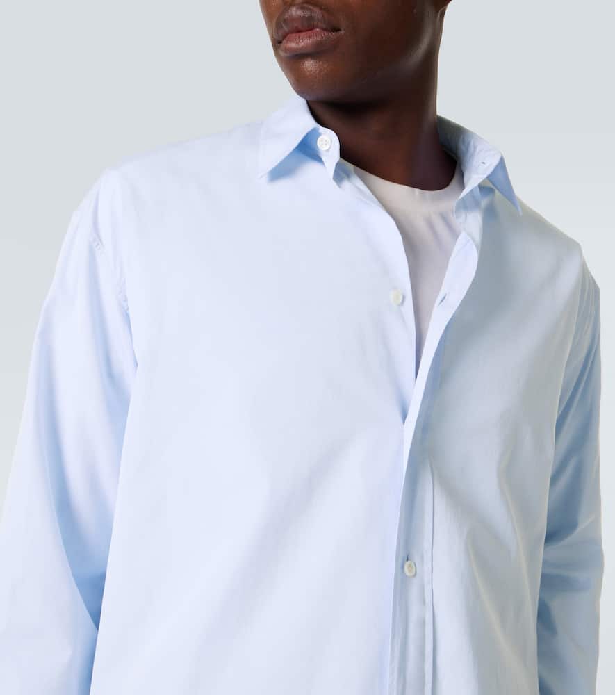 The Row Granada Chambray Shirt In Blue