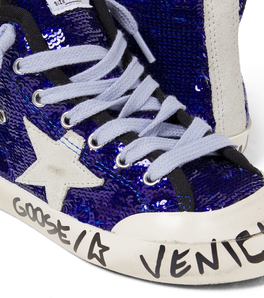  Golden Goose Kids Golden Goose Kids Sneakers Francy penstar Mit Pailtten 