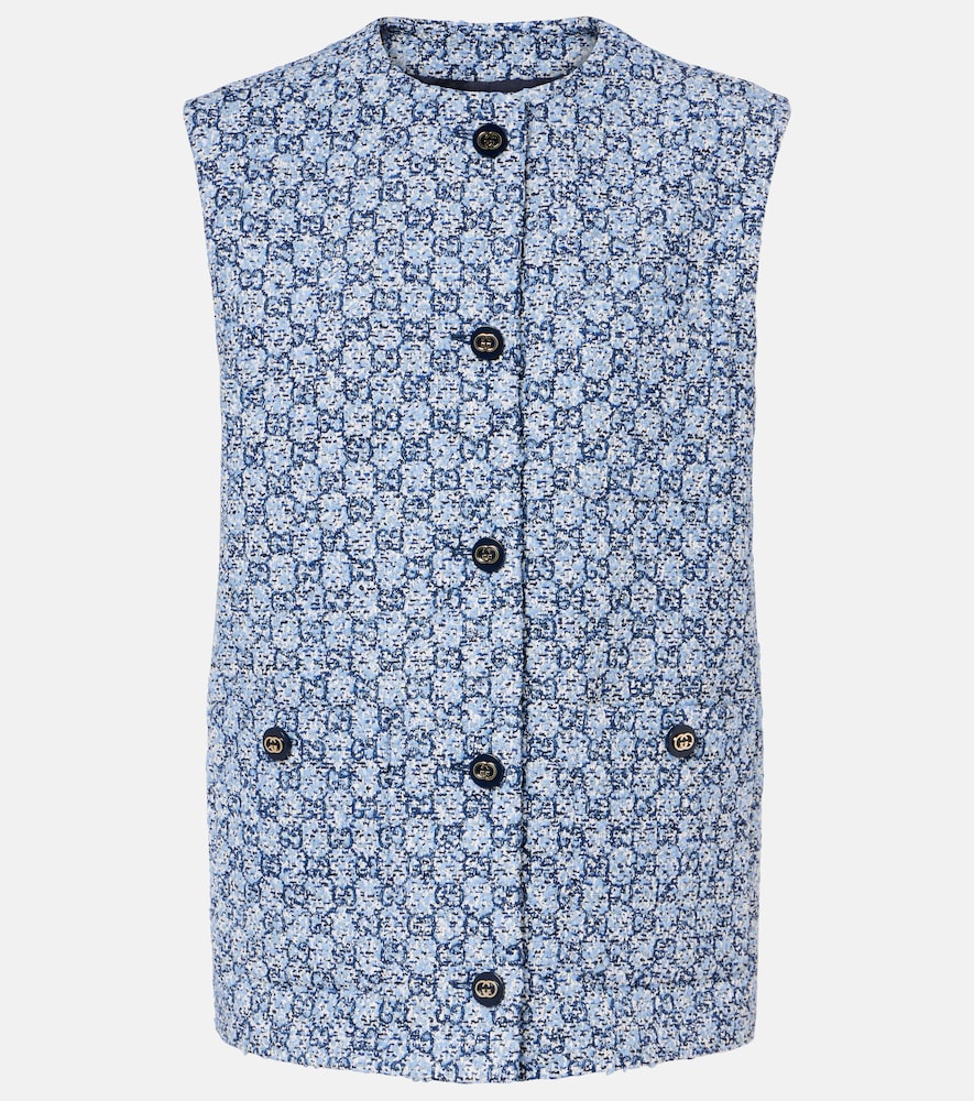 Gucci GG tweed vest