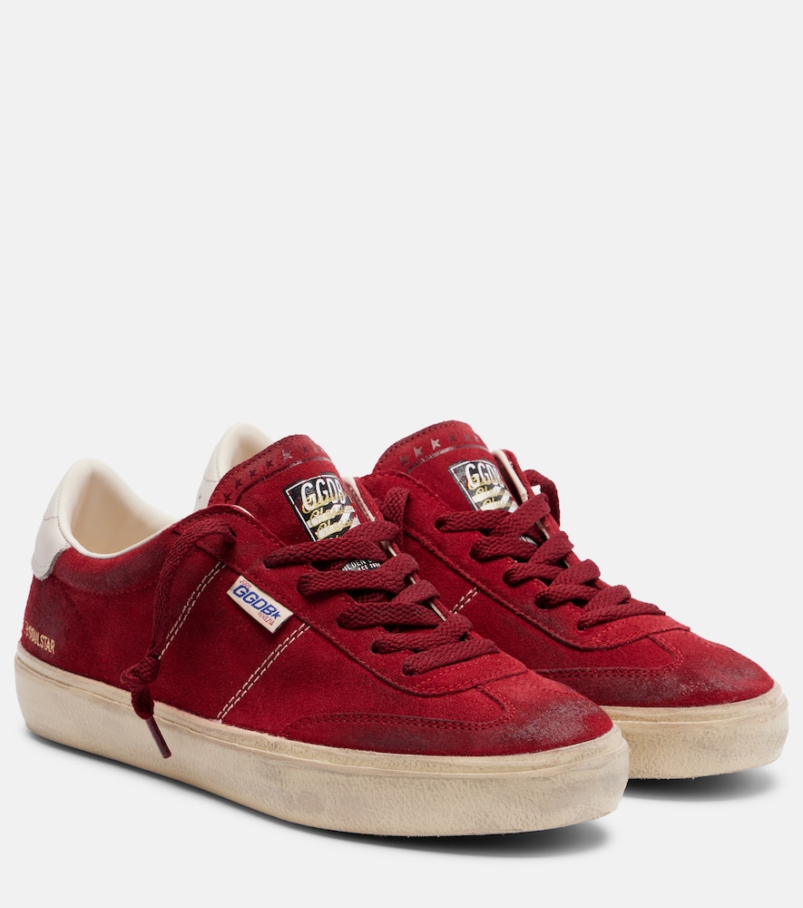 Golden Goose Donna Sneakers Soul Star In Suede Rosso Eu Taglia 36- Mytheresa