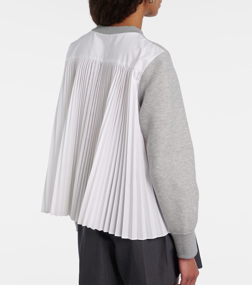  Sacai Sacai Cotton-blend Sweatshirt 
