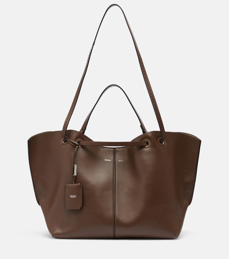 Max Mara Large leather tote bag