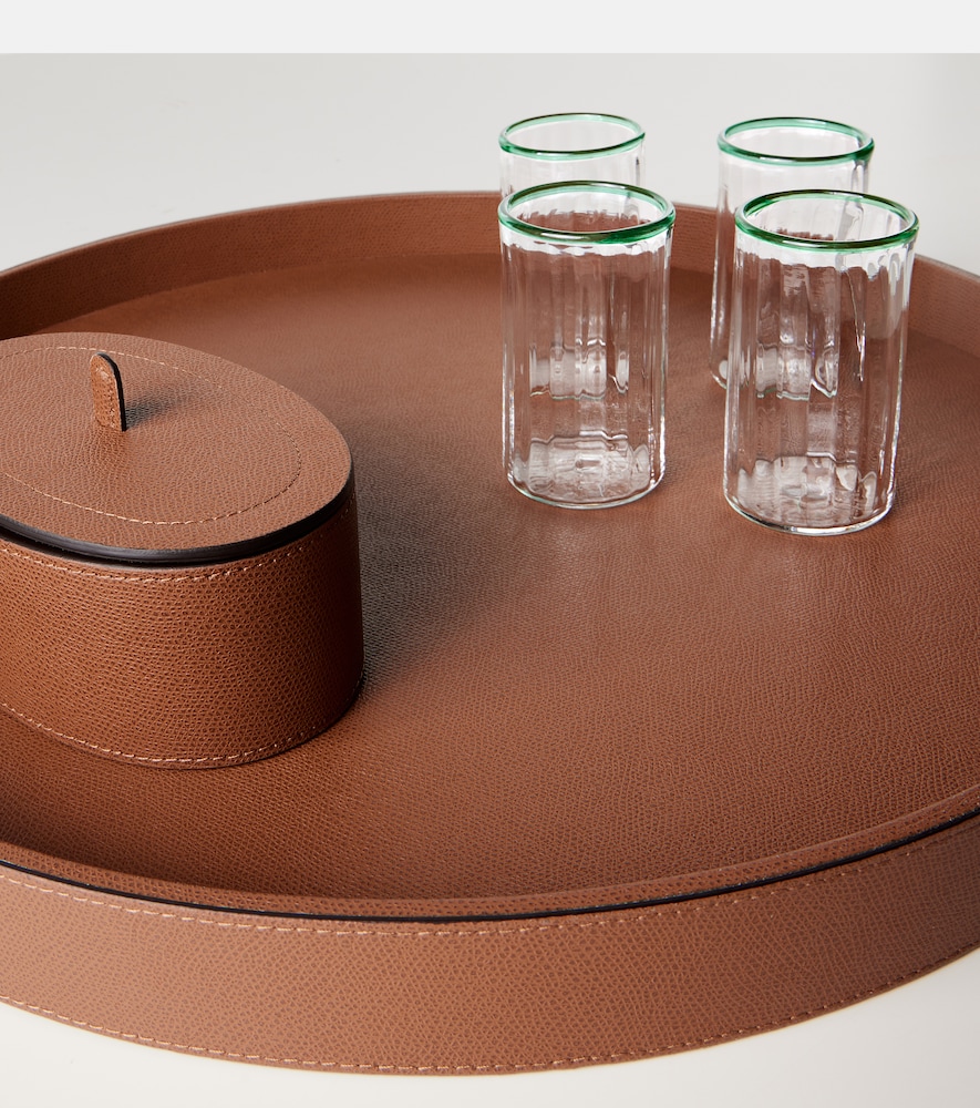  Giobagnara Giobagnara Polo Large Leather Tray 