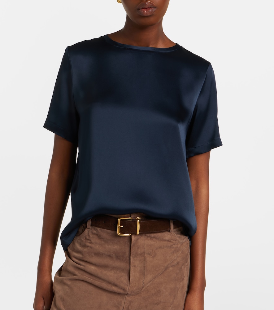  's Max Mara 's Max Mara Satin T-shirt 