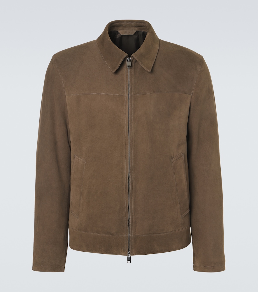 Blouson aus Veloursleder