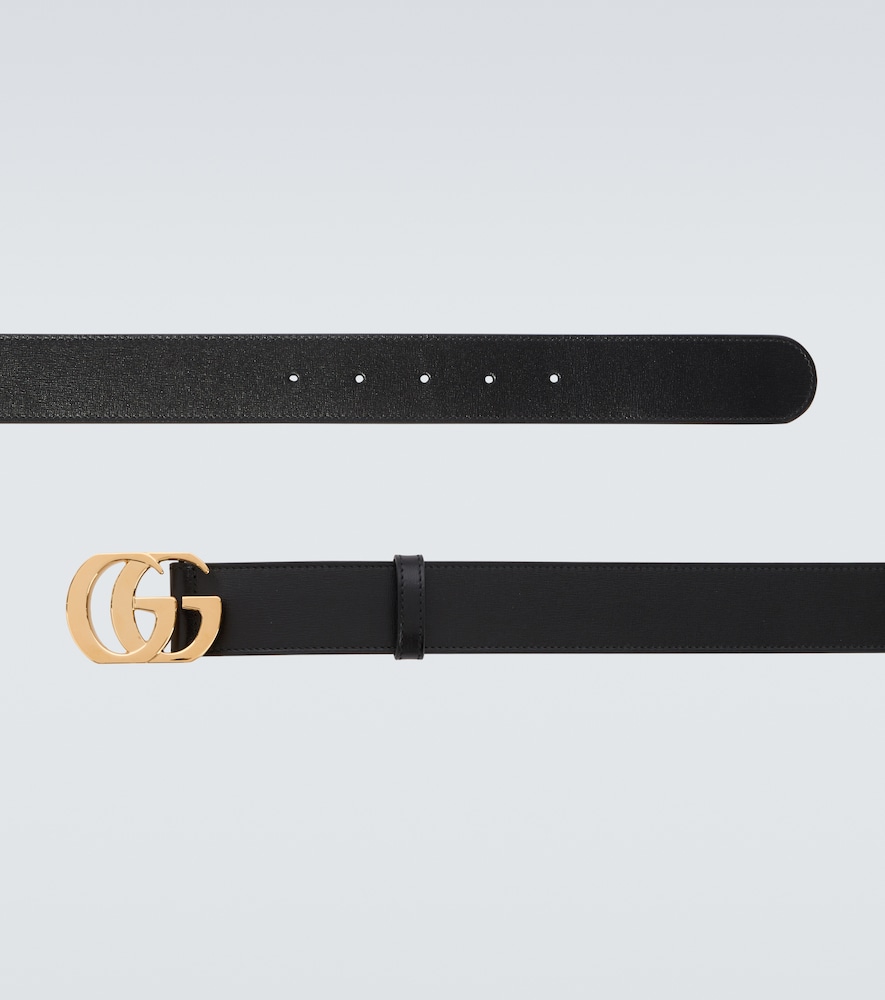  Gucci Gucci Cut Gg Marmont Leather Belt 