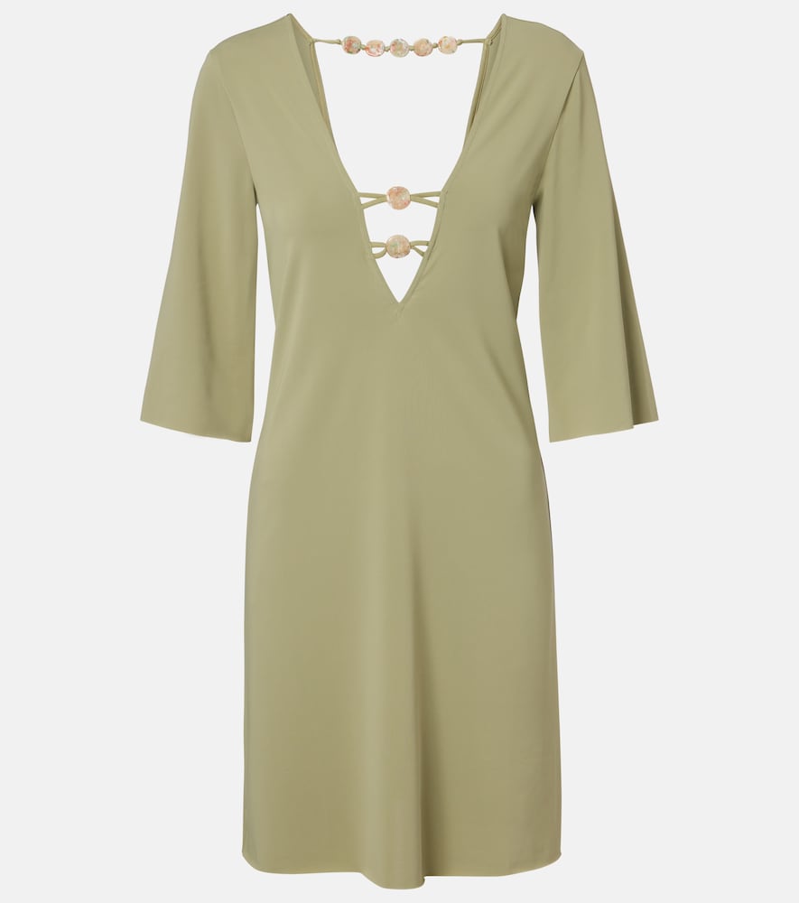 Eres Fabuleuse beaded midi dress