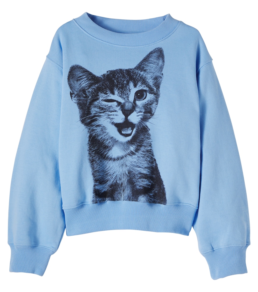 Bedrucktes Sweatshirt Marge aus Baumwoll-Jersey