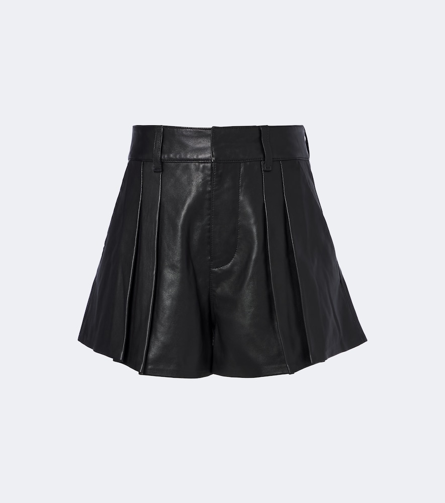 Shorts aus Leder