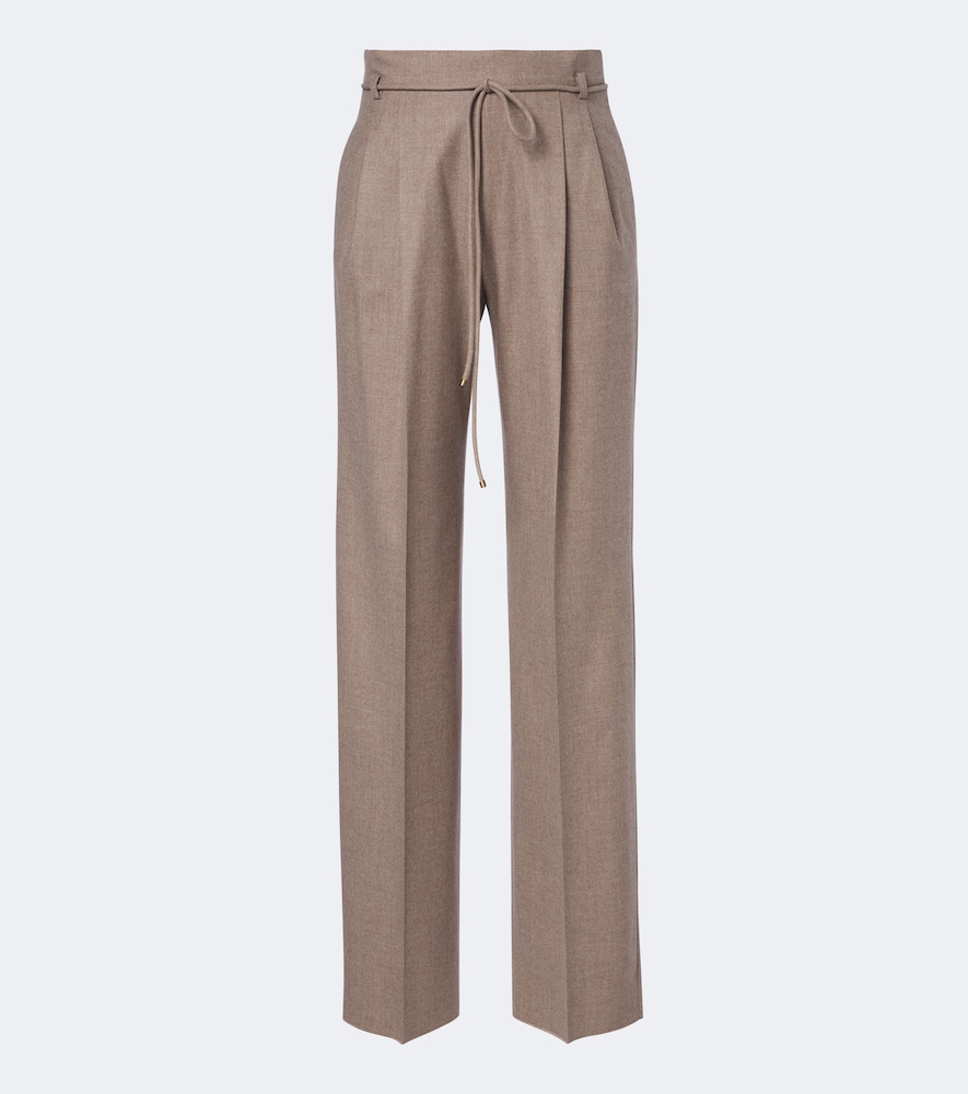 Pantaloni regular in misto cashmere