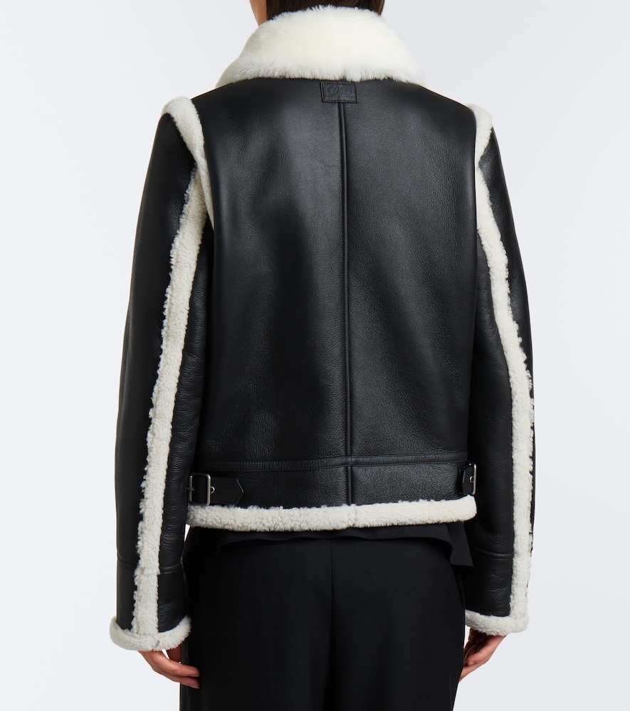 Shearling-Trimmed Jacket
