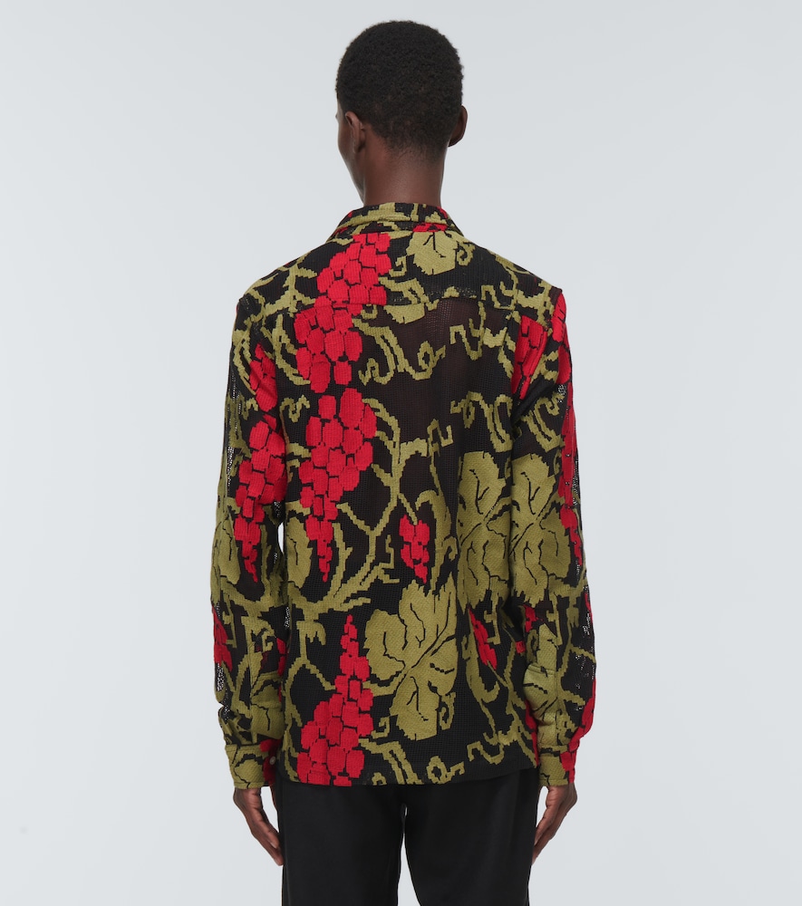  Bode Bode Vineyard Cotton Shirt 