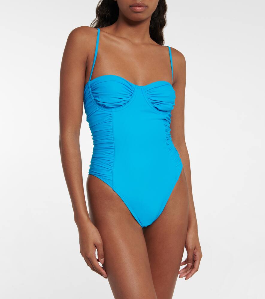 Shop Bananhot Kelly Swimsuit In Royal Blue