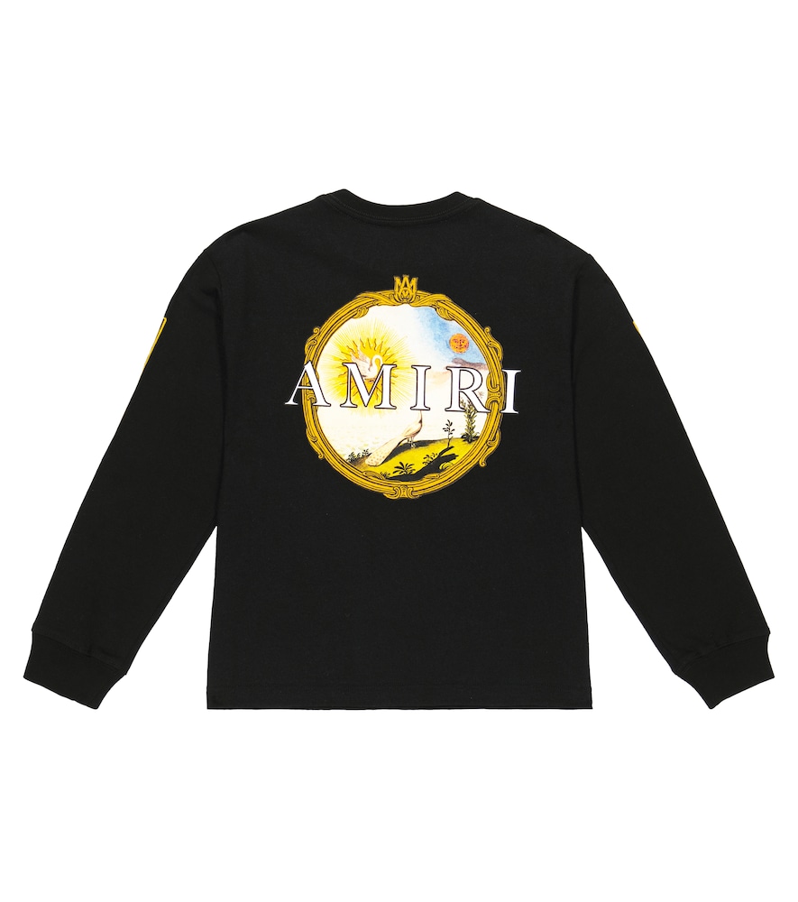  Amiri Kids Amiri Kids Printed Long-sleeve T-shirt 
