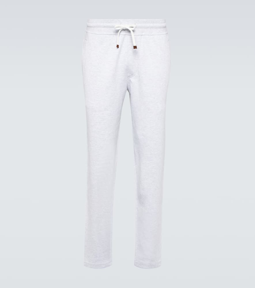 Brunello Cucinelli Cotton-blend sweatpants