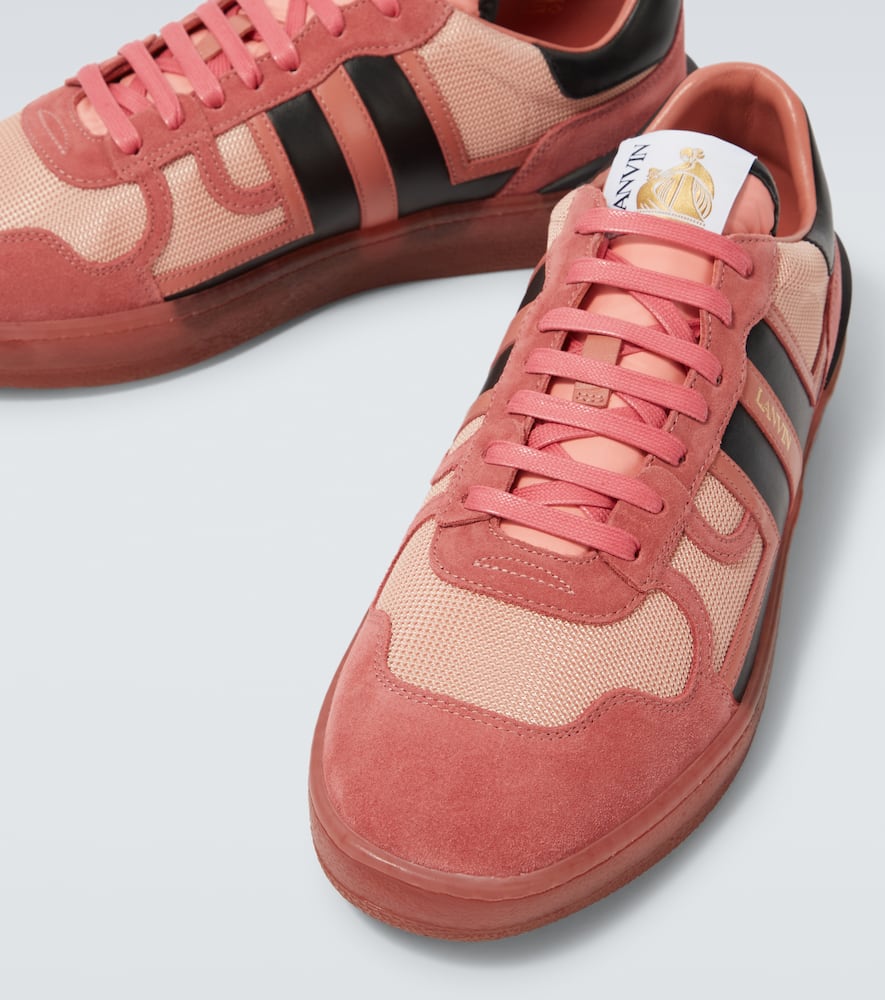 Lanvin Unisex Clay Mesh Sneakers In Pink