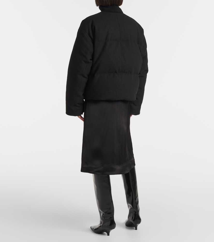  Toteme Toteme Wool-blend Flannel Down Jacket 