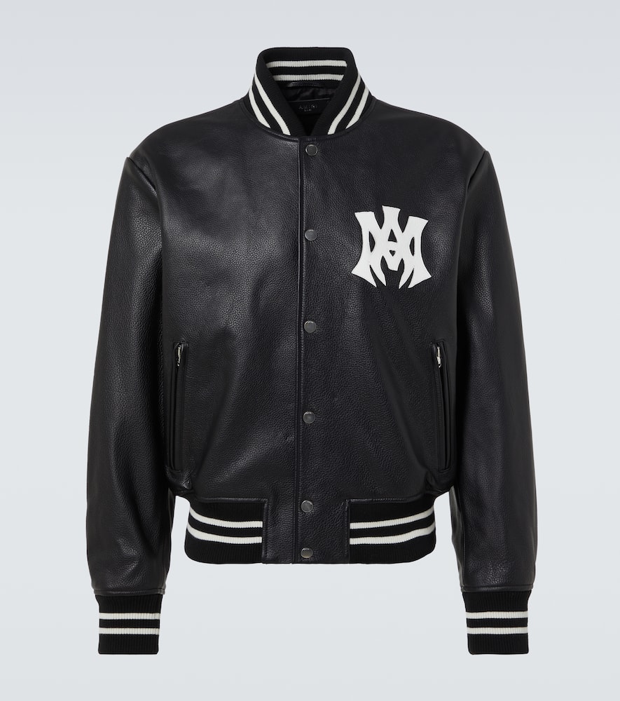MA Hollywood leather bomber jacket