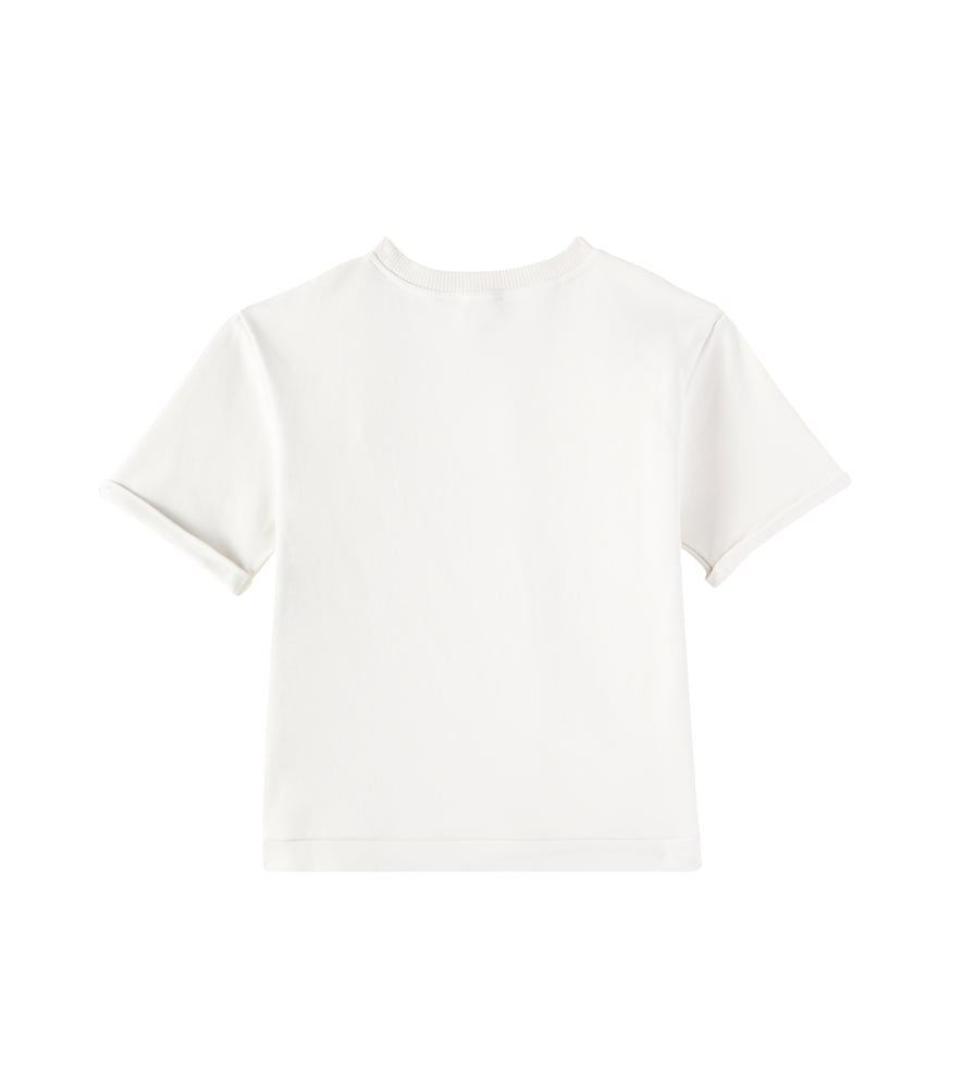  Donsje Donsje Besticktes T-shirt Jarne Aus Baumwolle 