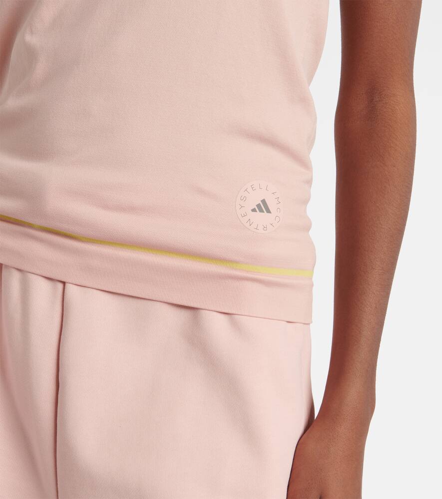 Adidas By Stella Mccartney Truenature Technical Top In Vapour Pink