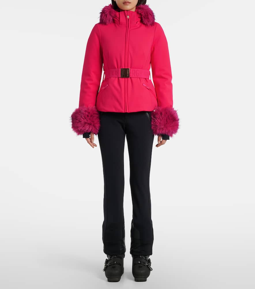 Goldbergh Giselle Down Ski Jacket In Pink