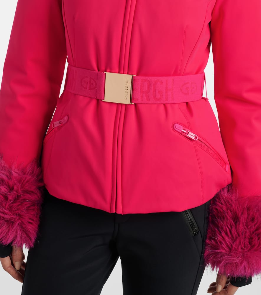 Goldbergh Giselle Down Ski Jacket In Pink
