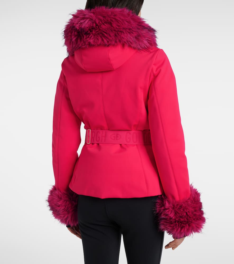 Goldbergh Giselle Down Ski Jacket In Pink
