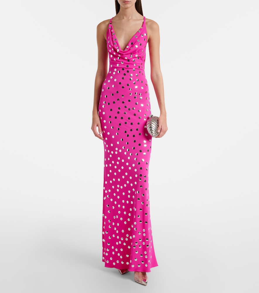  David Koma David Koma Verzierte Robe 
