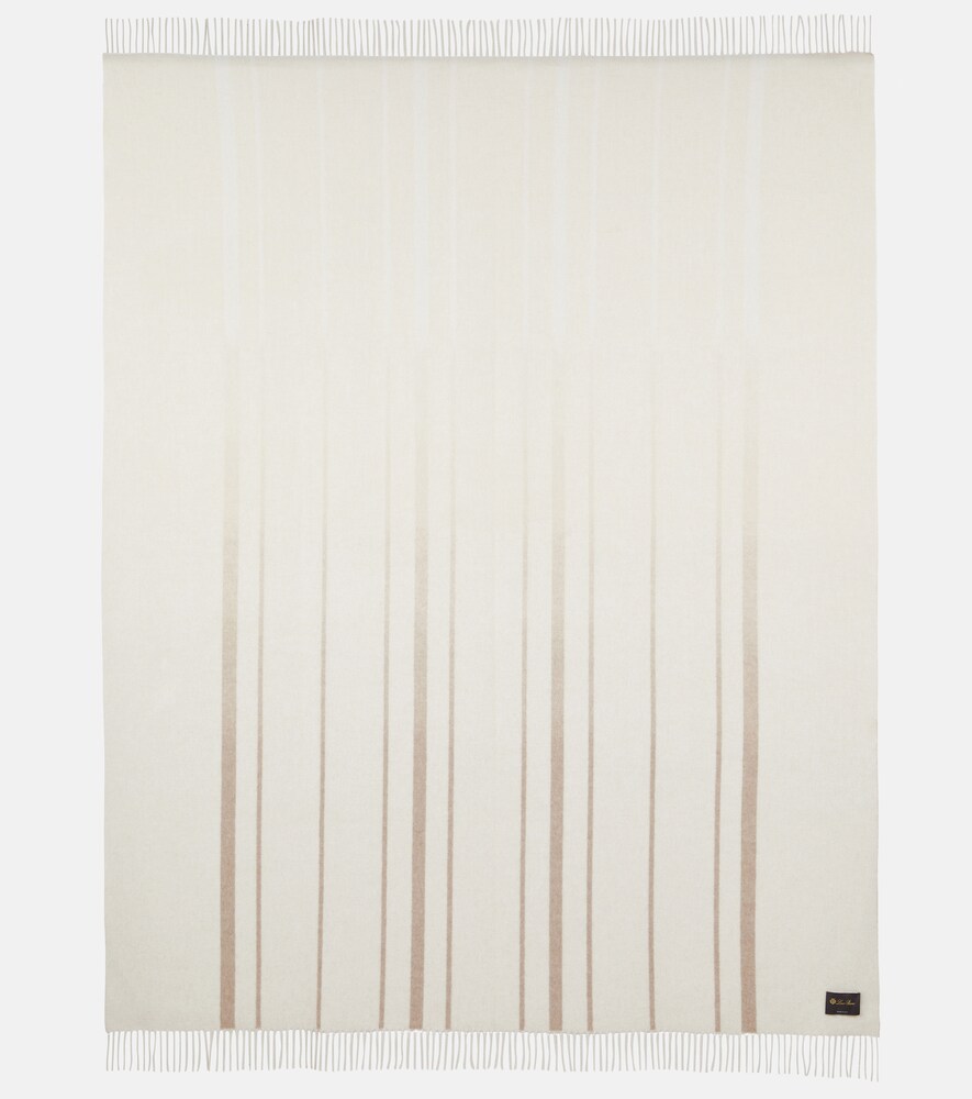  Loro Piana Loro Piana Degrade Striped Cashmere Throw 