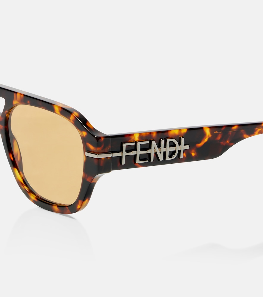  Fendi Fendi Fendigraphy Aviator Sunglasses 