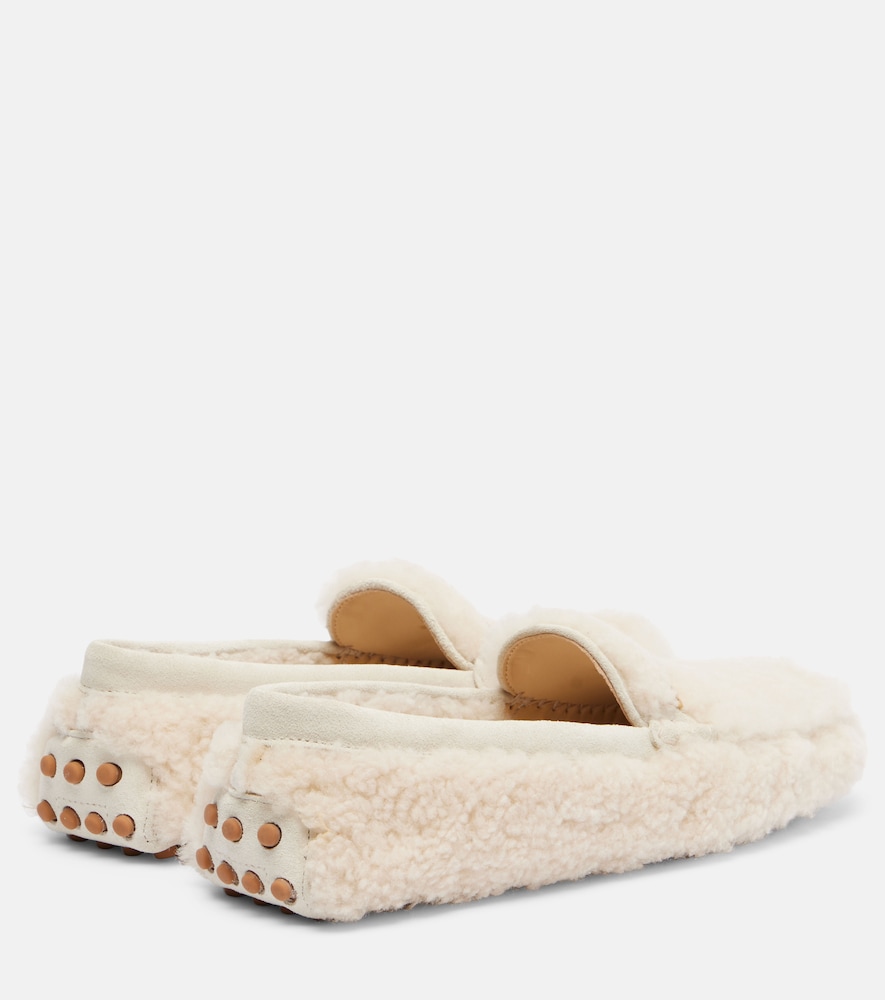  Tod's Tod's Mokassins Gommino Aus Teddyfleece 