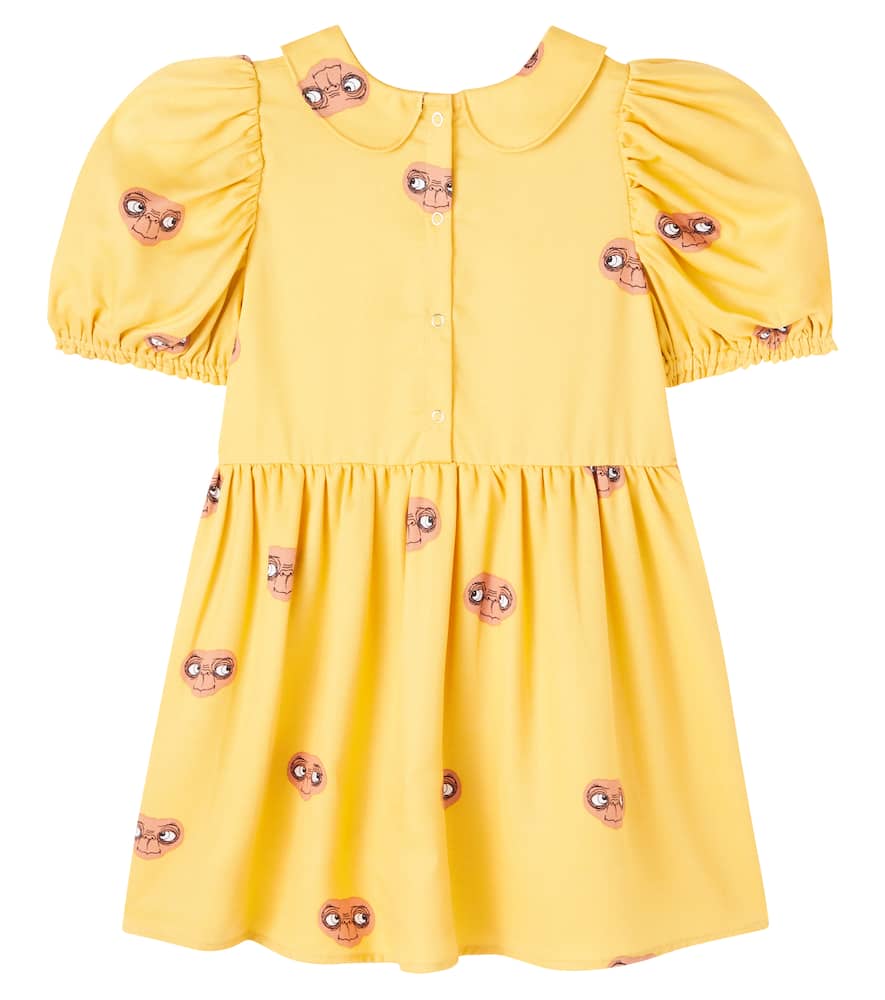 Mini Rodini X E. T. Printed Dress In Yellow