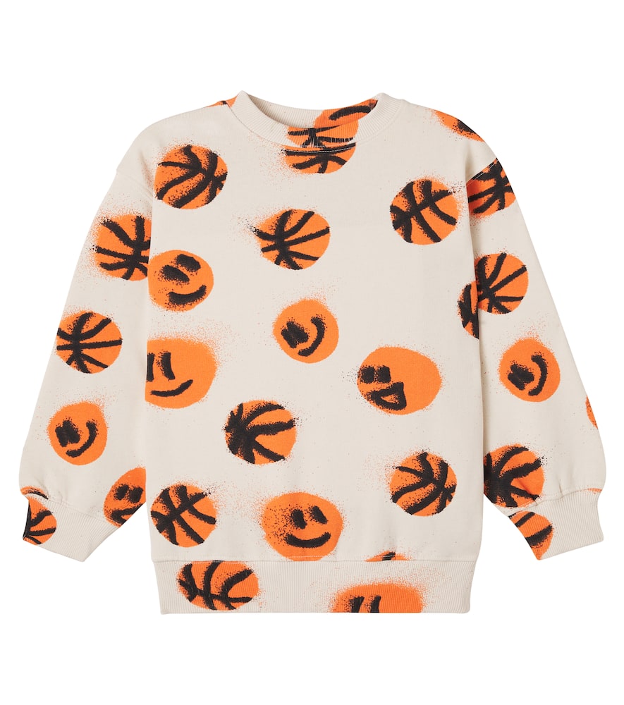 Felpa Monti in jersey di cotone con stampa