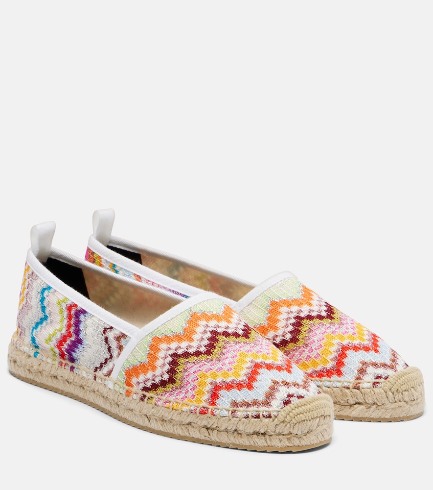 Missoni Espadrilles Elle Zigzag en lam 345 €