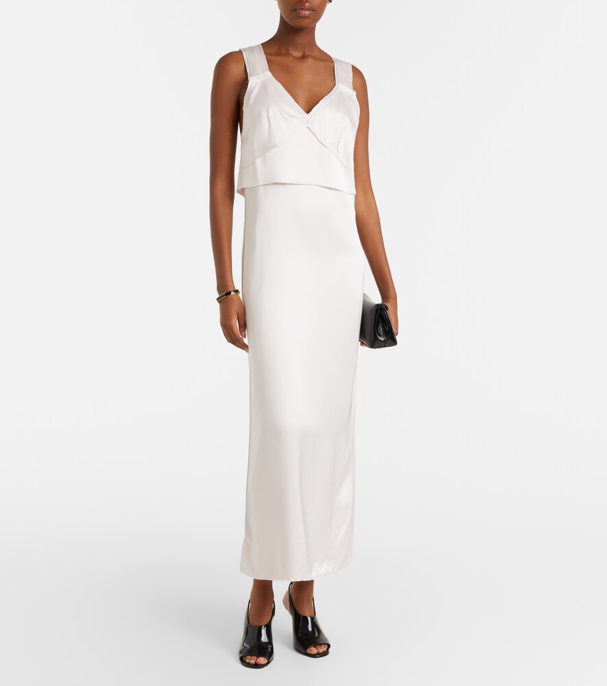 Toteme Satin slip dress