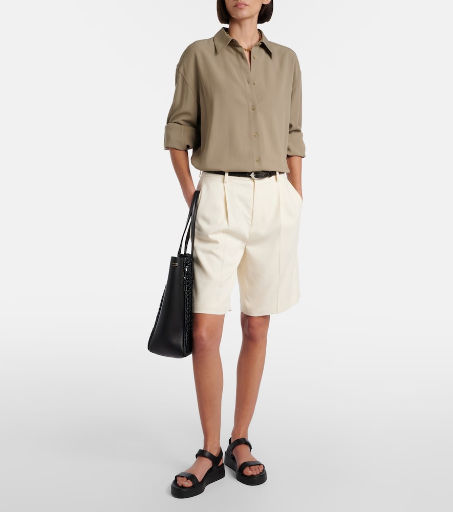 Leather Platform Sandals