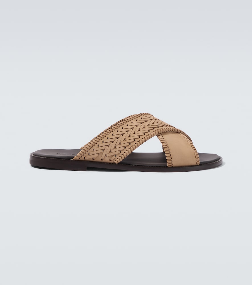 Manolo Blahnik Tex suede sandals