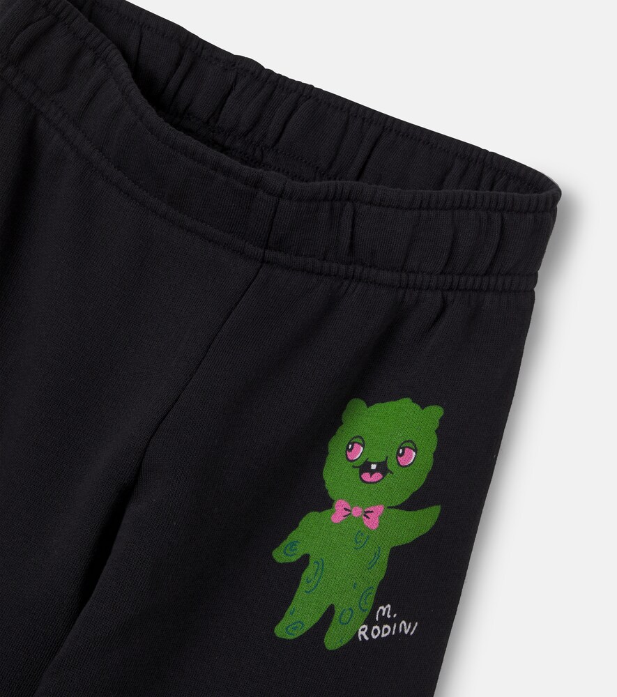  Mini Rodini Mini Rodini Alien Cotton Jersey Sweatpants 
