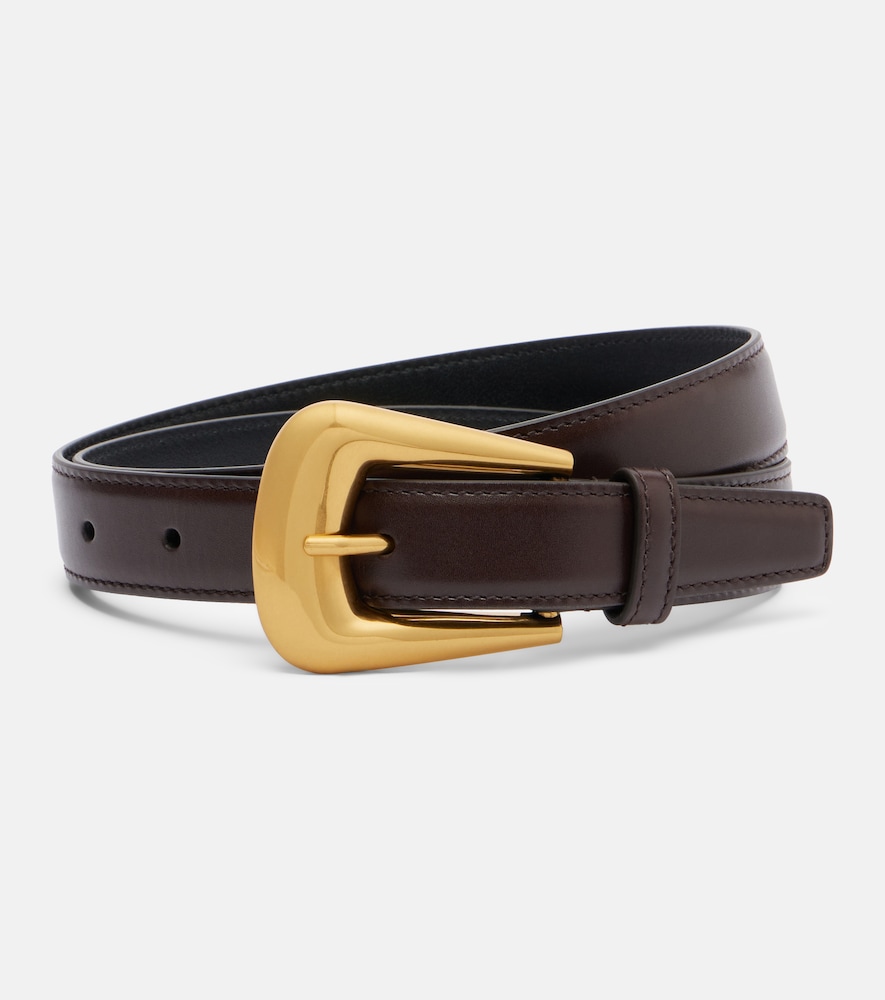 Saint Laurent Saint Laurent Folk leather belt　サンローラン フォーク レザーベルト