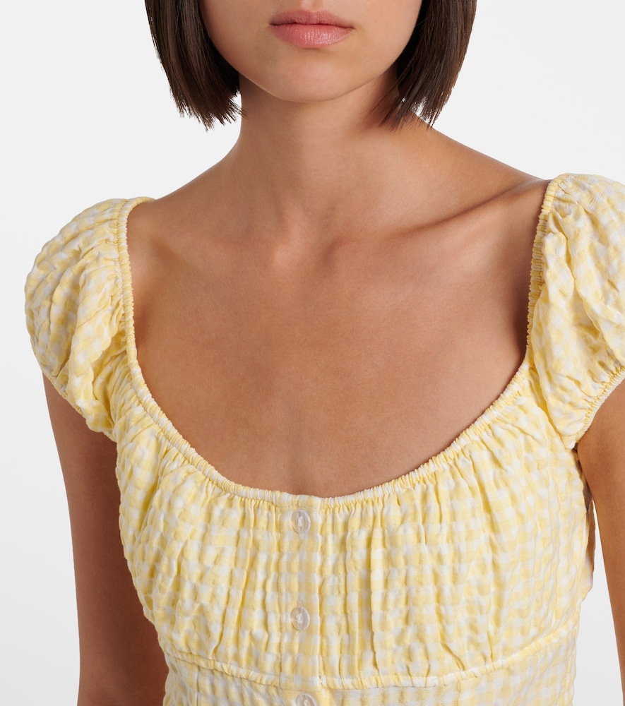  Montce Montce Millie Gingham Top 